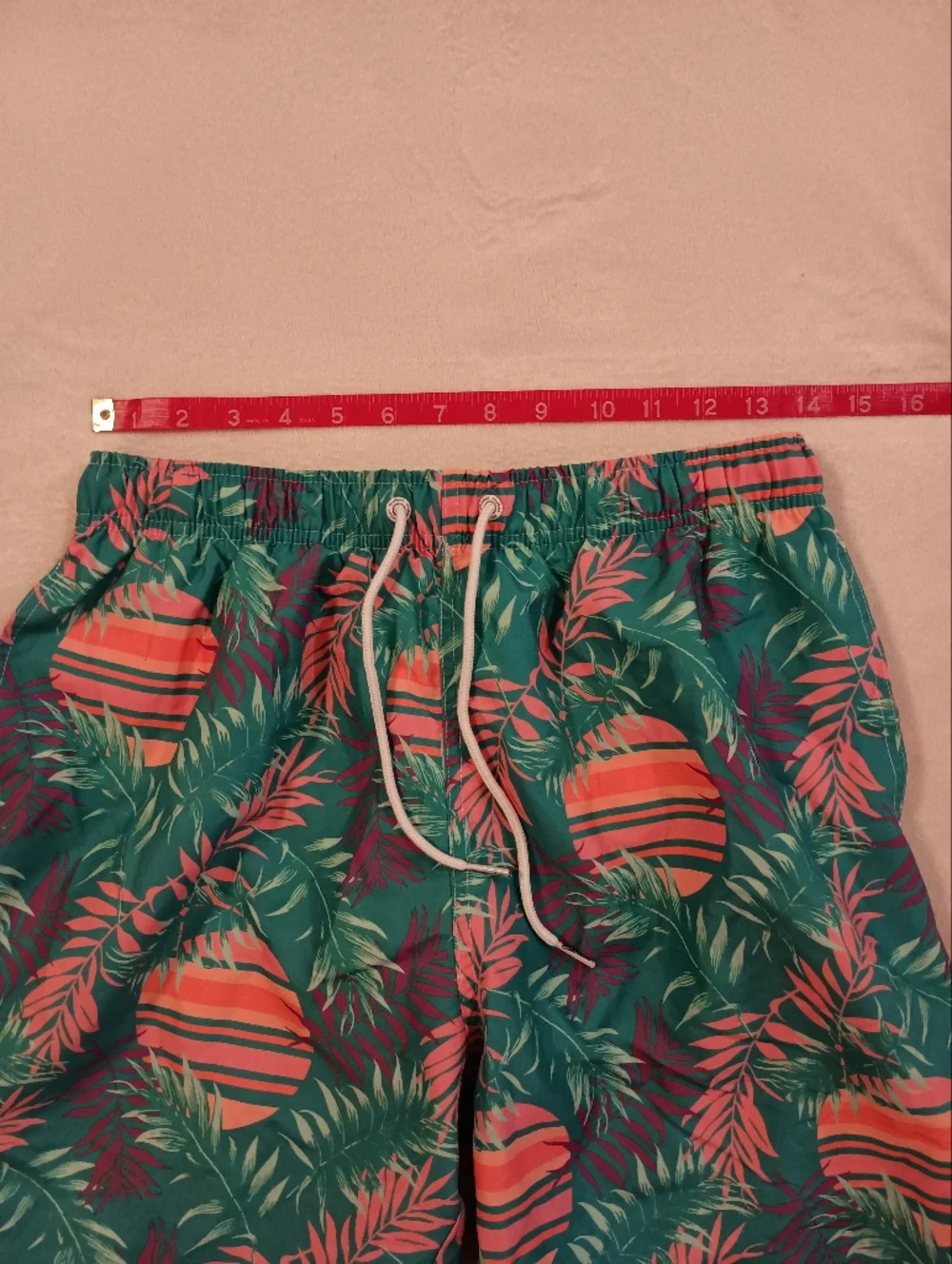 Boardies Rising Palms Swim Shorts Men's Size Medium Fully Lined